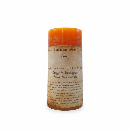 Awen : Bougie parfumée Créativité et inspiration
