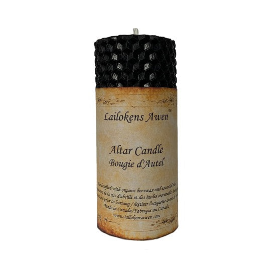 Altar Candle : Black