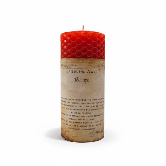 Bougie d’autel du sabbat de Beltane