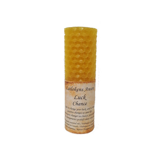 Luck Beeswax Spell Candle