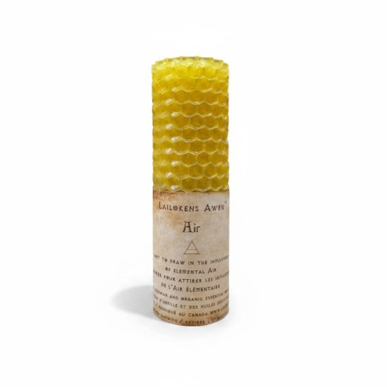 Bougie de sort de cire d’abeille d’air