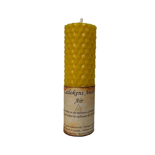 Air Beeswax Spell Candle