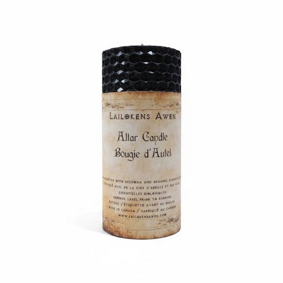 Altar Candle : Black