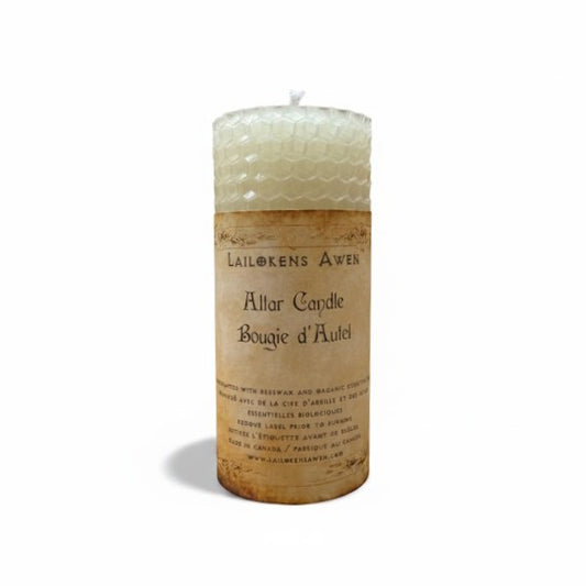 Altar Candle : White