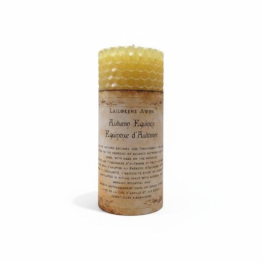 Autumn Equinox Sabbat Altar Candle