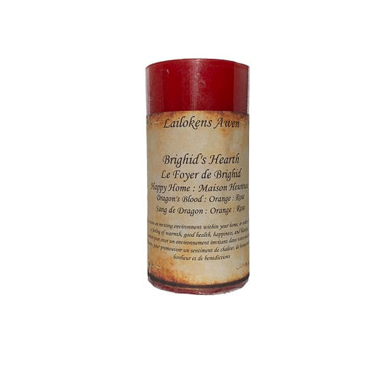 Brighid's Hearth : Happy Home Scented Spell Candle