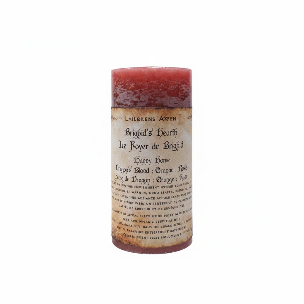 Brighid's Hearth : Bougie parfumée Happy Home