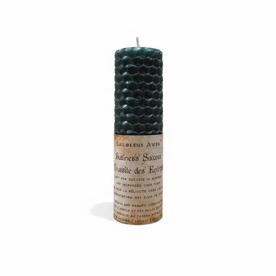 Bougie de sort de cire d’abeille de réussite commerciale