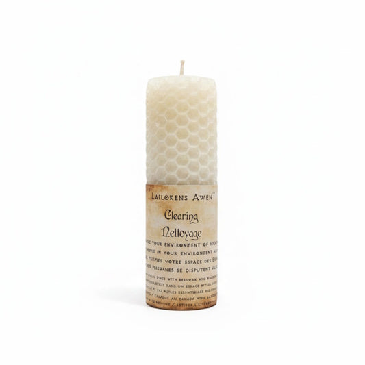 Clearing Beeswax Spell Candle