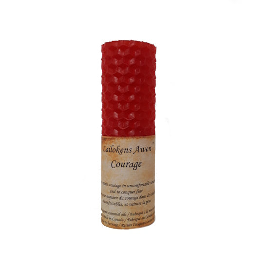 Courage Beeswax Spell Candle