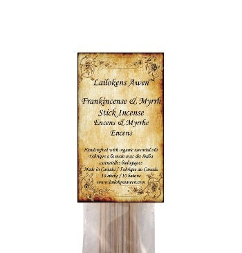 Frankincense & Myrrh Stick Incense