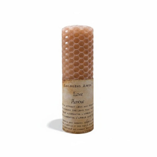 Love Beeswax Spell Candle