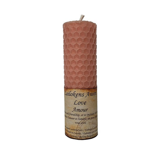 Love Beeswax Spell Candle