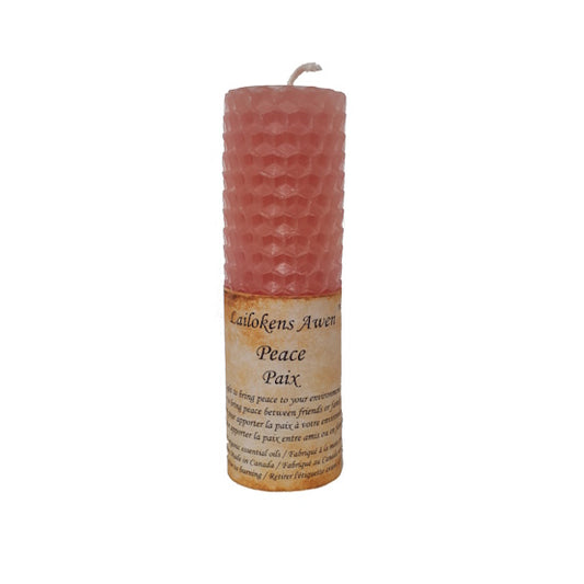 ***NEW*** Peace Beeswax Spell Candle
