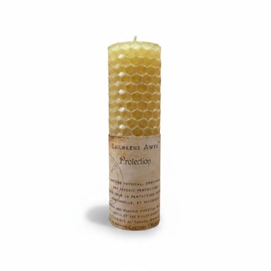Protection Beeswax Spell Candle