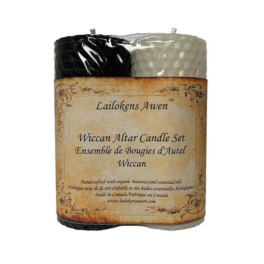 Wiccan Altar Candle Set