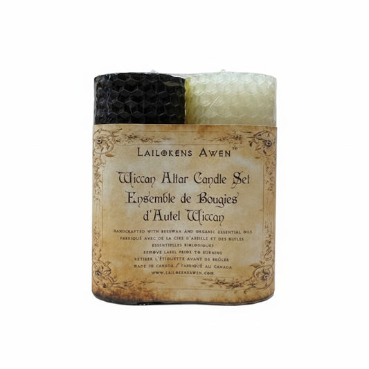 Wiccan Altar Candle Set